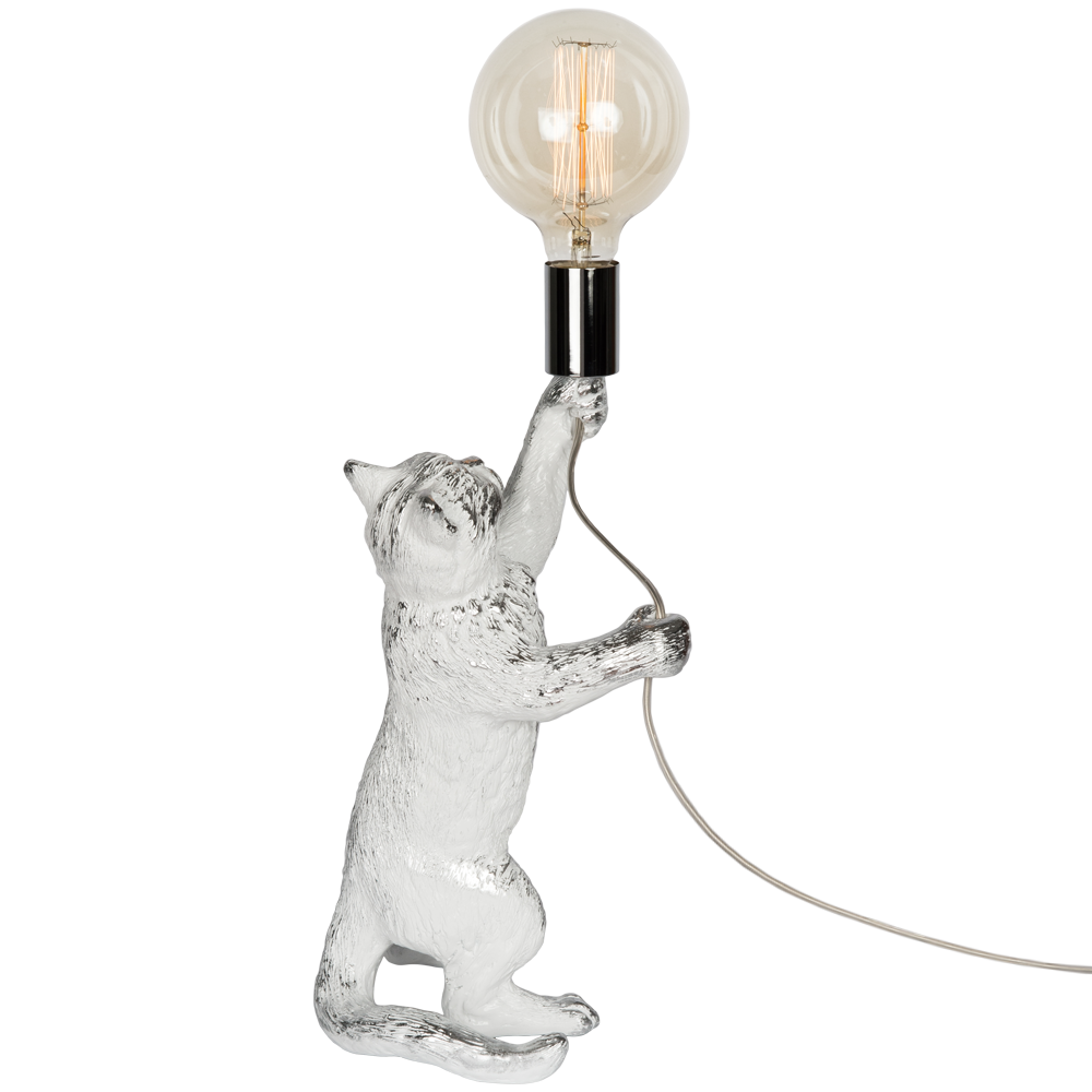 32130 Настольная лампа Кот Мэдисон Белый BOGACHO 4627196591226 - Вид №4