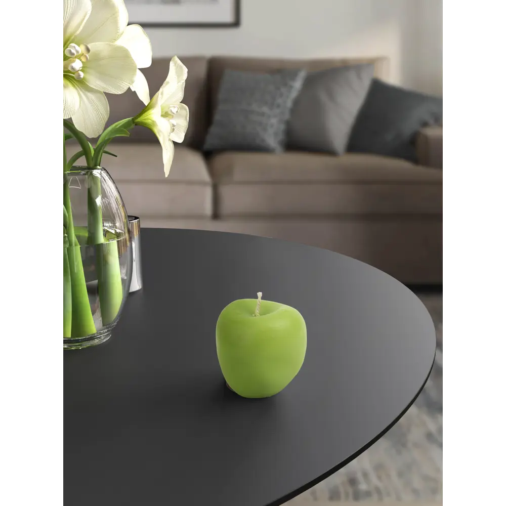 Свеча формовая Яблоко зеленая 5 см Santreyd STLM-2076372 - Вид №2