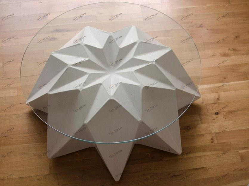 Adam Christopher Круглый садовый столик из бетона sun-id-1390980