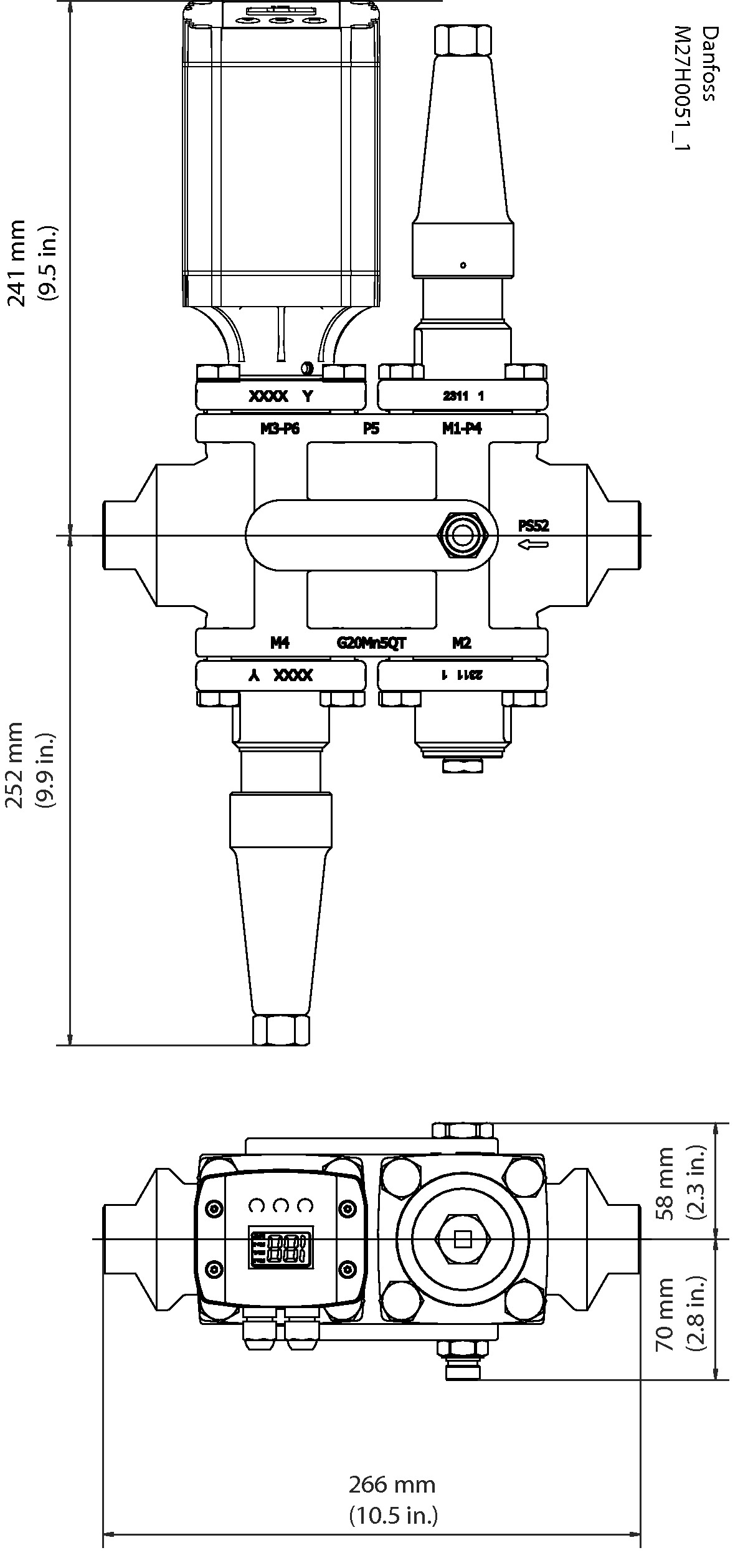Danfoss ICF 25 — многофункциональные клапанные станции ICF 25-4-14MB Клапан-регулятор универ. 027L4117  - Вид №2