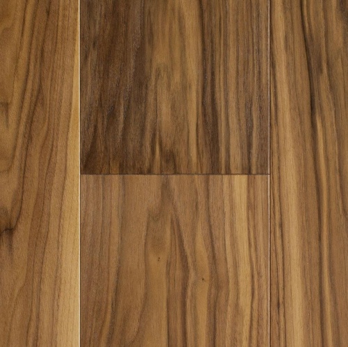 Инженерная доска Arti Parchetto Italian Americano (американский) Орех американский Селект с брашью (Текстурированная) 1205х120 мм 3300410010 - Вид №1