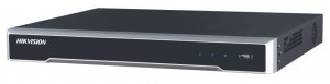 DS-7608NI-K2/8P 8-ми канальный ip-видеорегистратор с poe, видеовход 8 каналов, аудиовход 1 rca, видеовыход 1 vga 1080р, 1 hdmi 4к, аудиовыход 1 rca, вх поток 80мб/с, исх поток 160мб/с, разрешение записи до 8мп, синхр.воспр. 2 канала@8мп, 2 hdd 6тб, трев 4