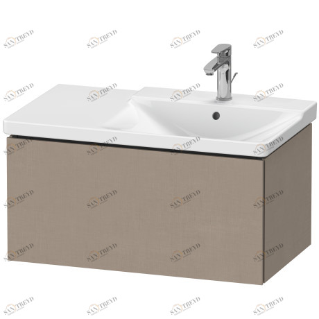 LC614707575 L-Cube Тумбочка подвесная Лен, декор Duravit