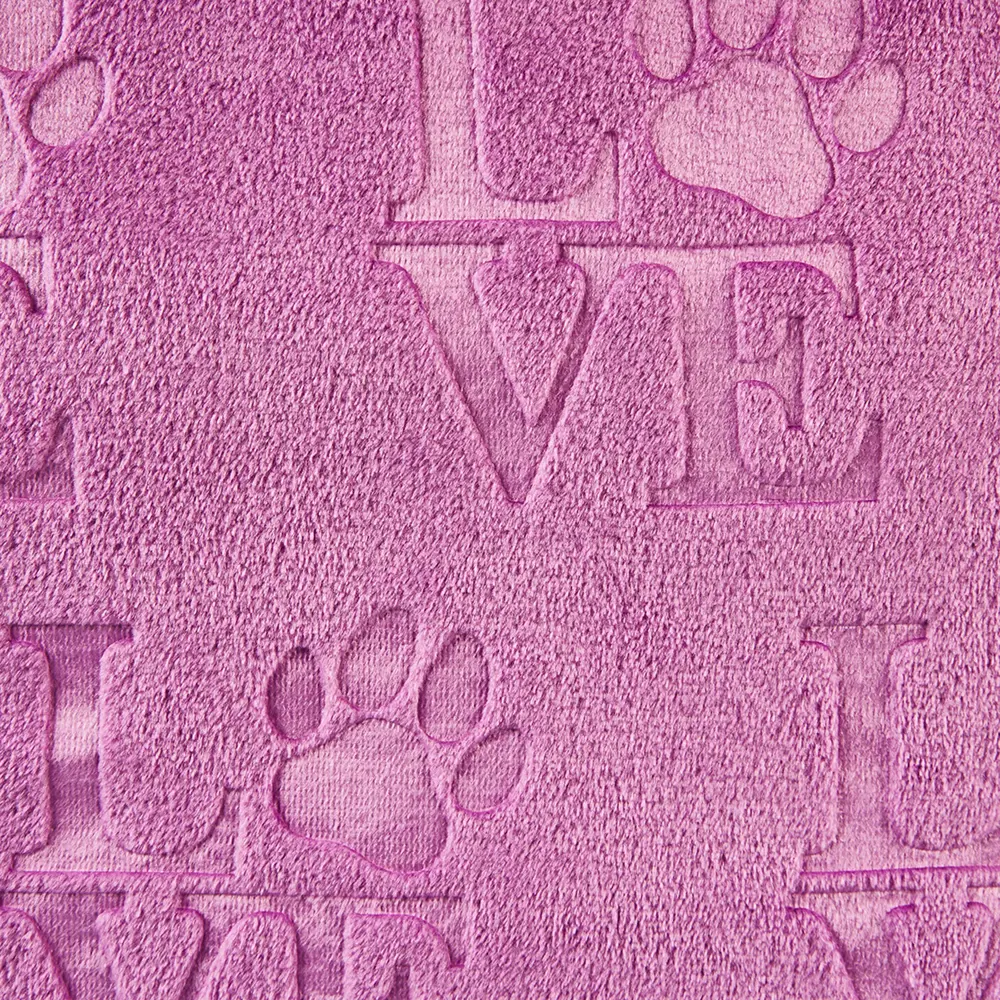 Плед Lapa 150x200 см фланель цвет пурпурный Ardenza STLM-2139613 - Вид №1