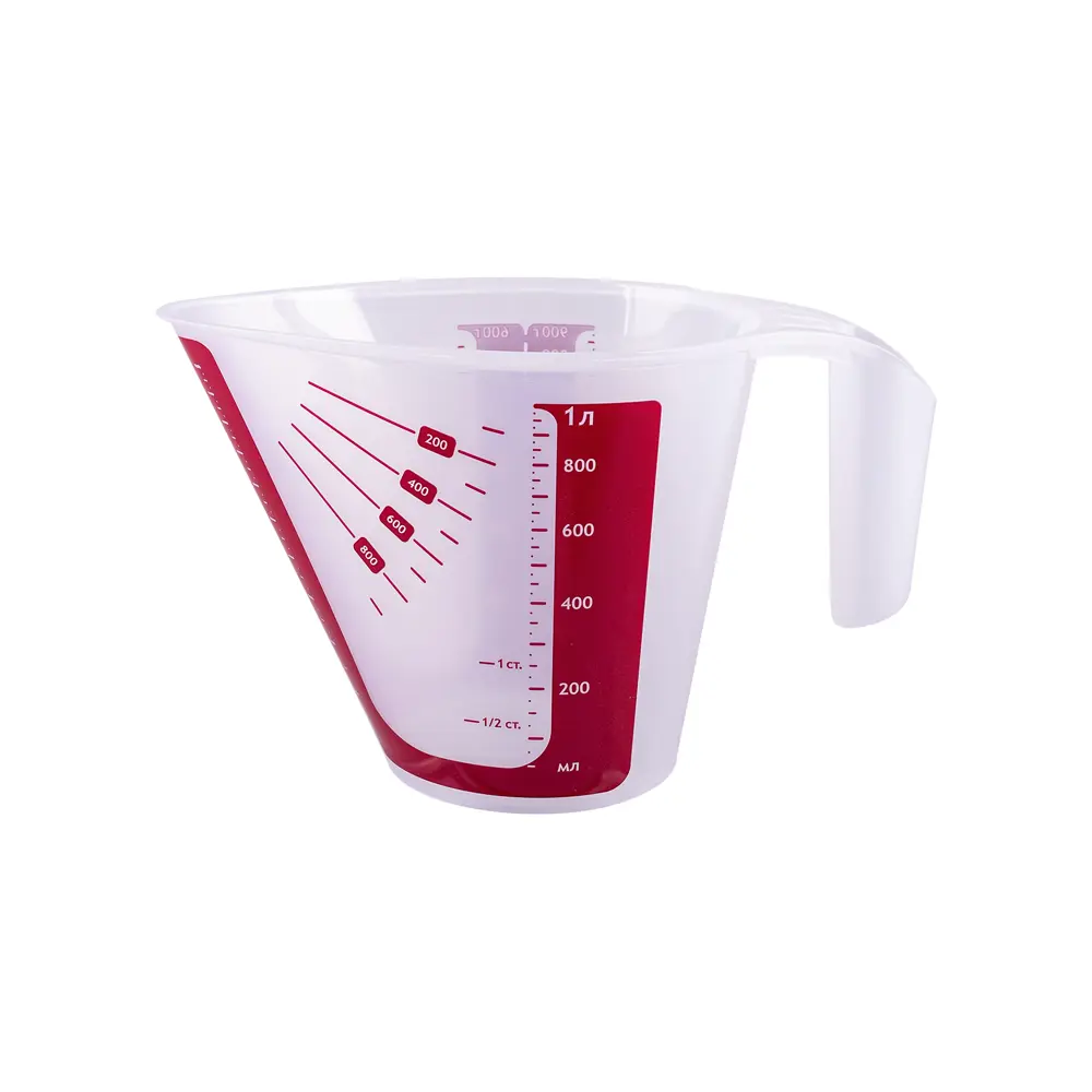 Мерный кувшин Step 1 л пластик цвет прозрачный Santreyd STLM-2153997 - Вид №1