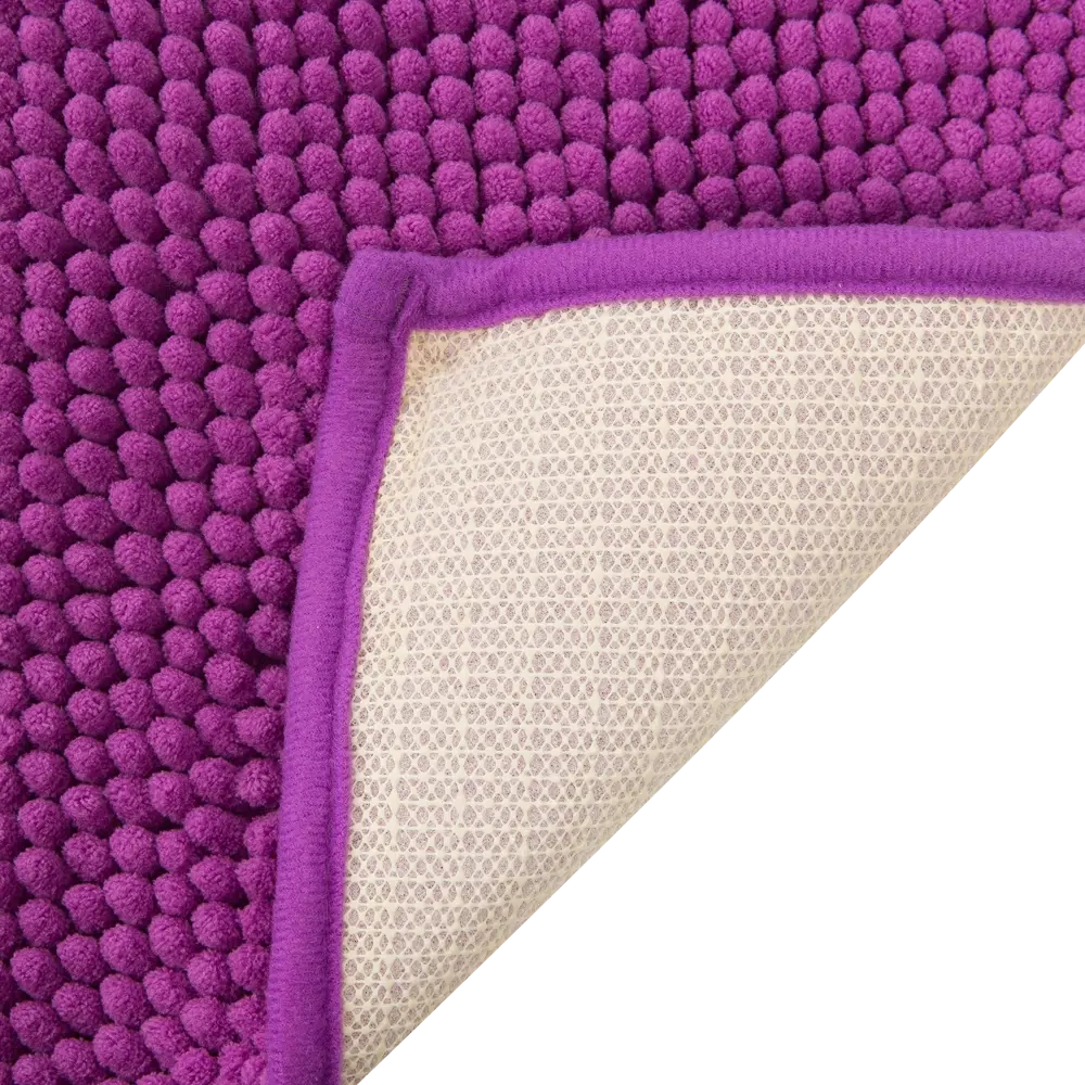 Коврик для туалета Merci 45x45 см цвет фиолетовый Santreyd STLM-2094188 - Вид №2
