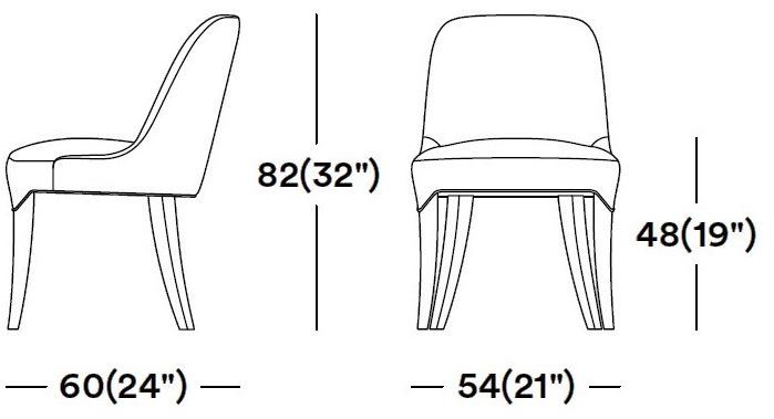 Tirolo Мягкое кожаное кресло Alyson 048 s - Вид №3