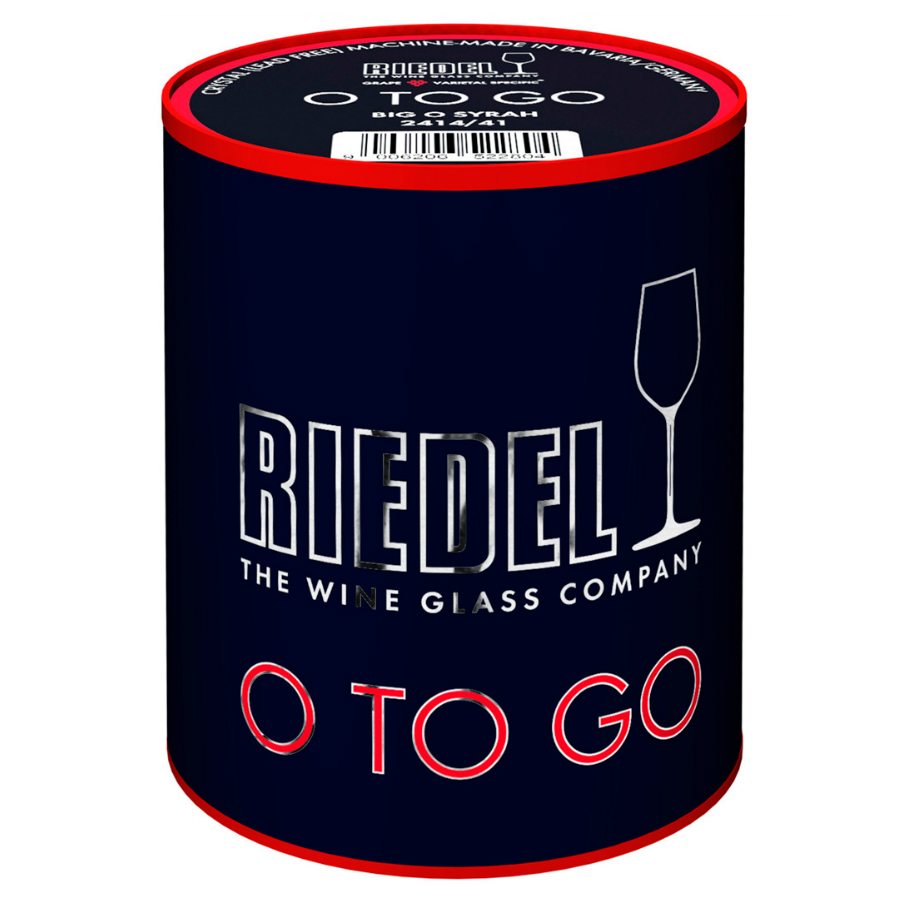 Фужер Riedel "O TO GO" Syrah, 620 мл, в тубе, бессвинцовый хрусталь 241441 - Вид №3