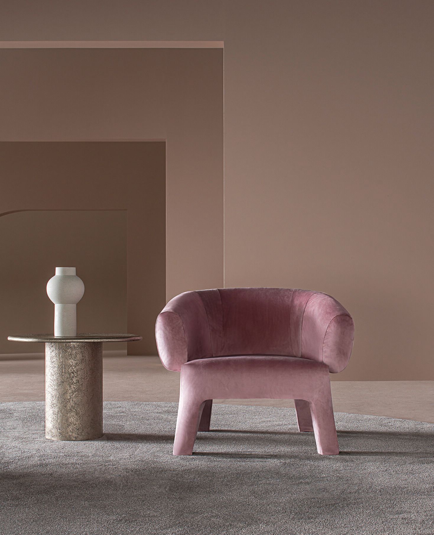 Тканевое кресло с подлокотниками Casamilano LOLA ARCH-00137629 - Вид №1