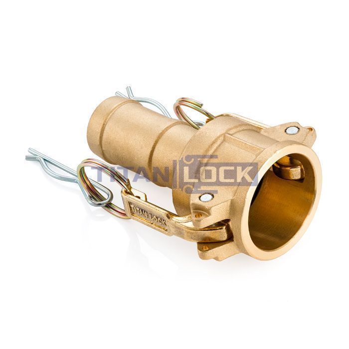 Камлок латунный тип С, розетка с хвостовиком 3/4", TL75CBR TITAN LOCK  - Вид №3