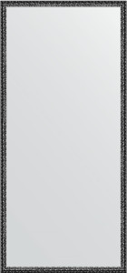 BY 1108 Зеркало в багетной раме - черненое серебро 38 mm EVOFORM Definite