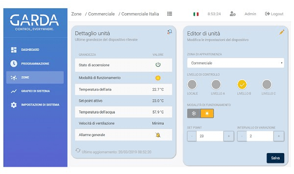 GALLETTI Система домашней автоматизации для управления климатом sun-id-1412789 - Вид №3