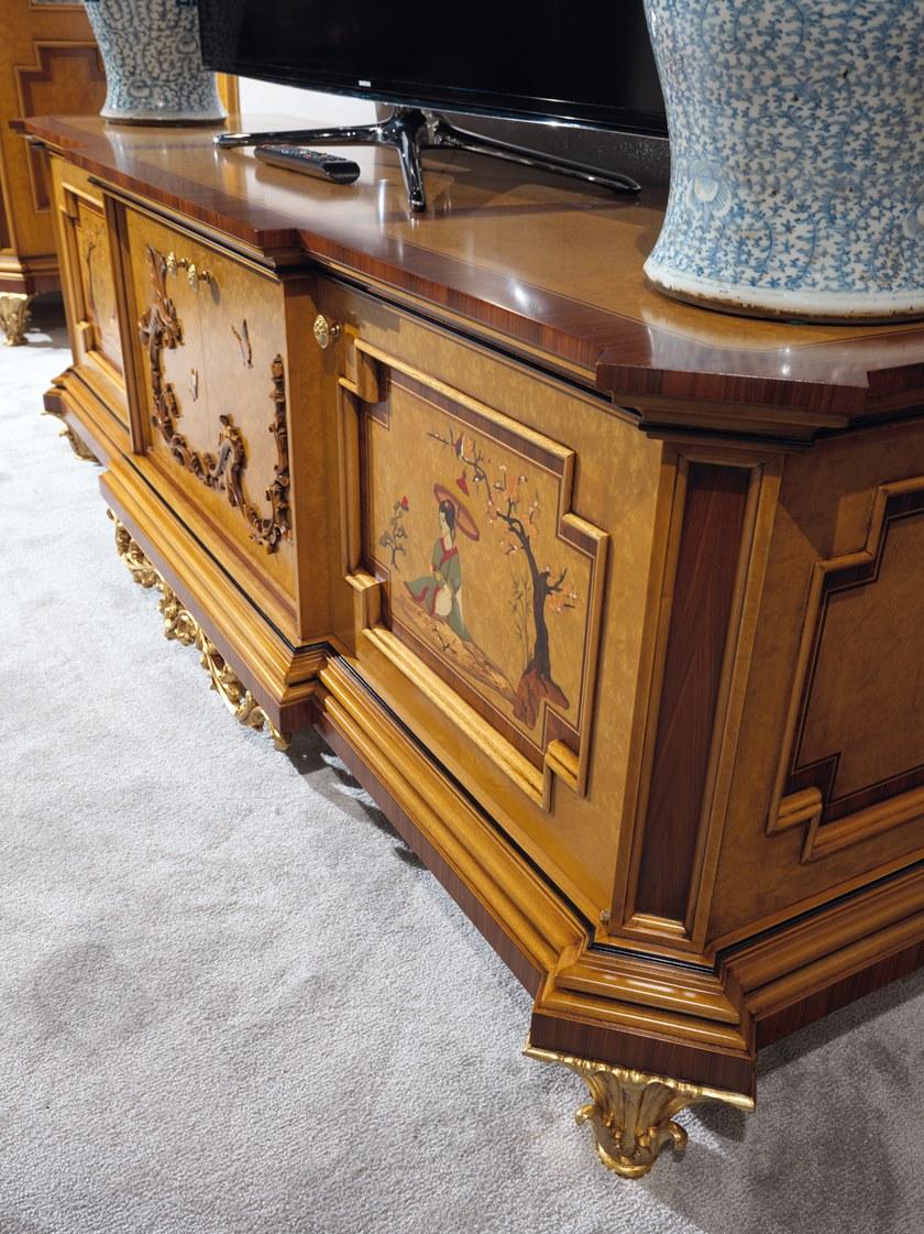 Bellotti Ezio Низкая деревянная тумба под телевизор 1300 1307  - Вид №2