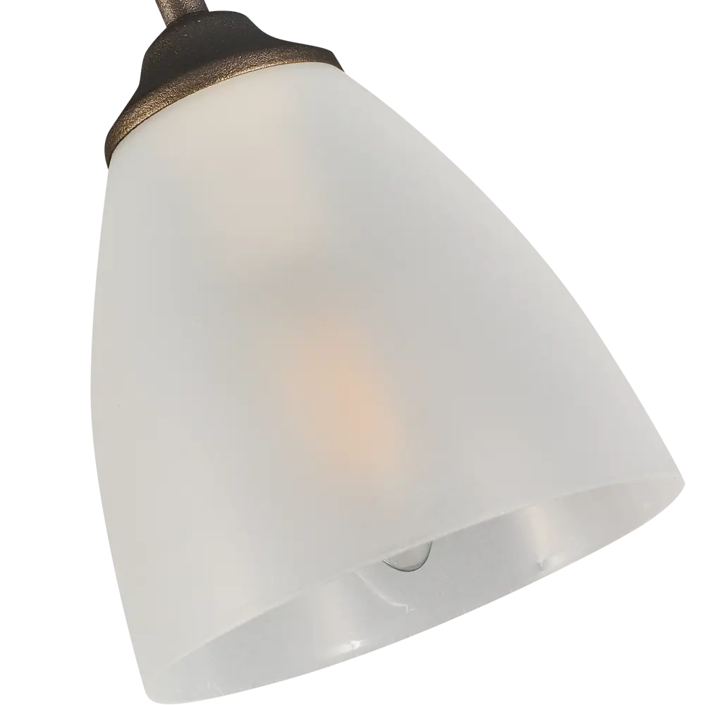 Люстра потолочная «Найс дарк», 3 лампы, 6 м², цвет бронзовый графит Vitaluce STLM-2063820 - Вид №5