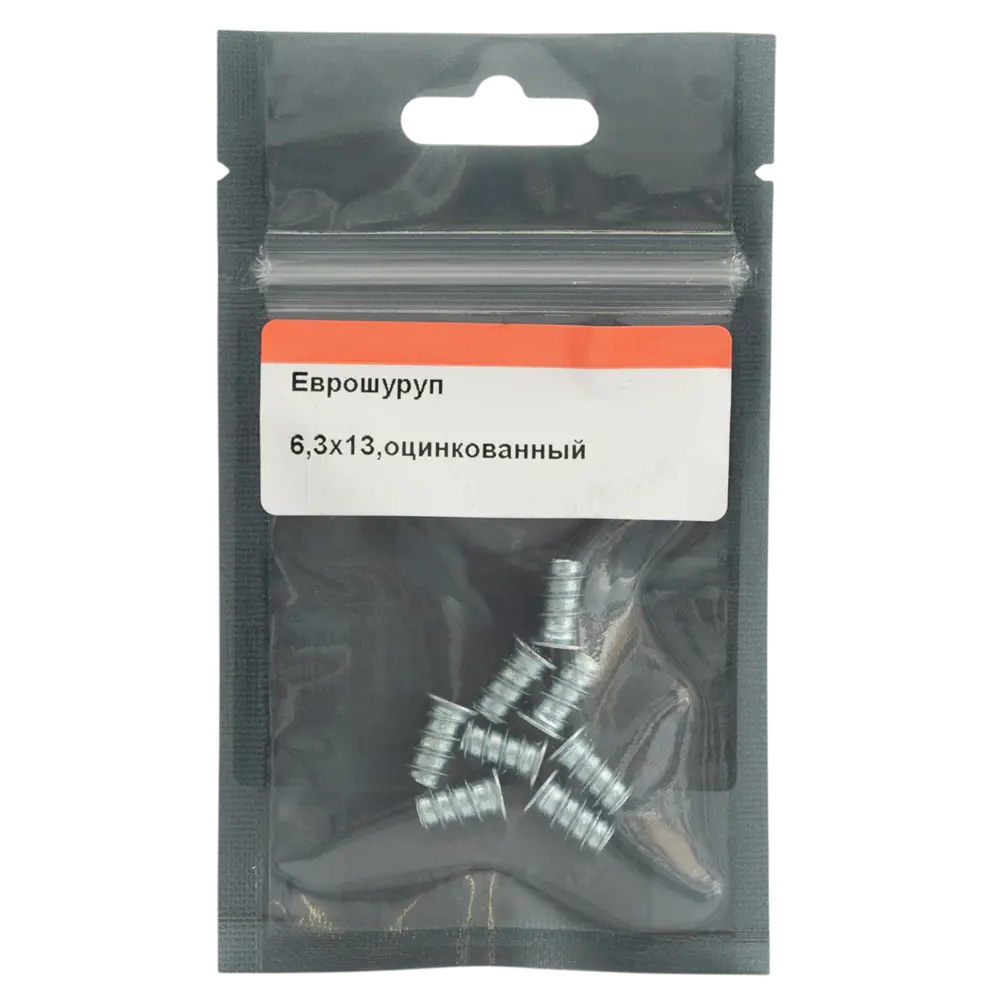 Евровинт 6.3x13 мм сталь цвет серебро 8 шт Santreyd STLM-2108315 - Вид №1