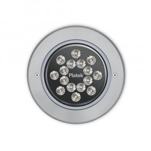 8306403 Встраиваемый в пешеходный пол Platek MEDIO Anello Inox  MEDIO C/W Stainless Steel Ring - 16 LED RGBW 28°
