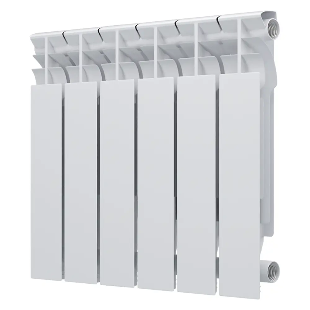 Zerten Bimetal 500/80 — биметаллический радиатор на 6 секций с боковым подключением 89377821 STLM-1480391 - Вид №1