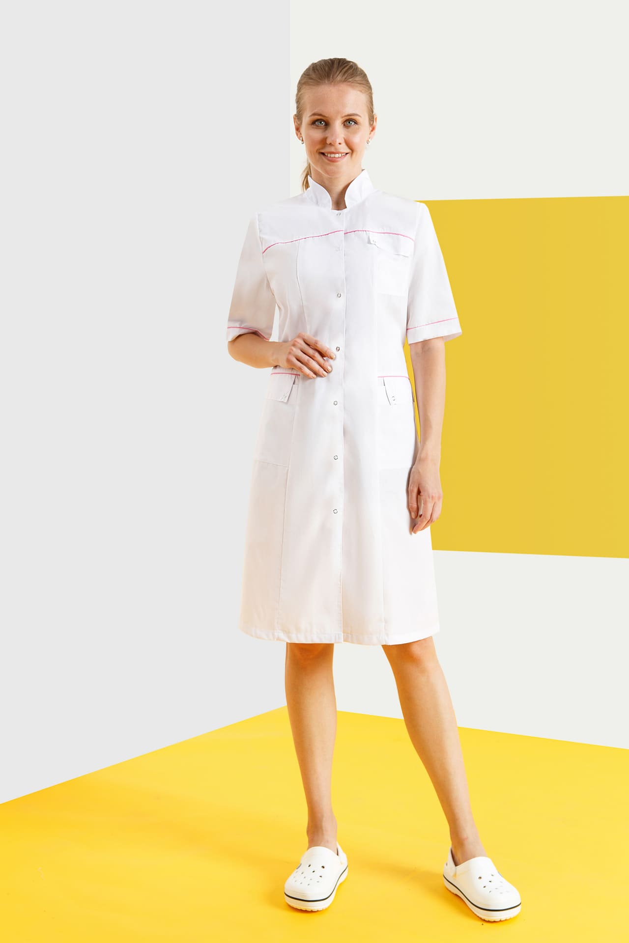 62932 Халат "Маргарита"  Медицинская одежда  размер 48/170-176 Спецодежда  - Вид №7