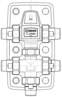 3140 03 00 VTR322Ротационные приводы » Esbe серии VTR300, VTR 500  - Вид №1