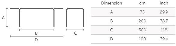 Midj Раздвижной прямоугольный стеклокерамический стол Forest sun-id-1389885 - Вид №3