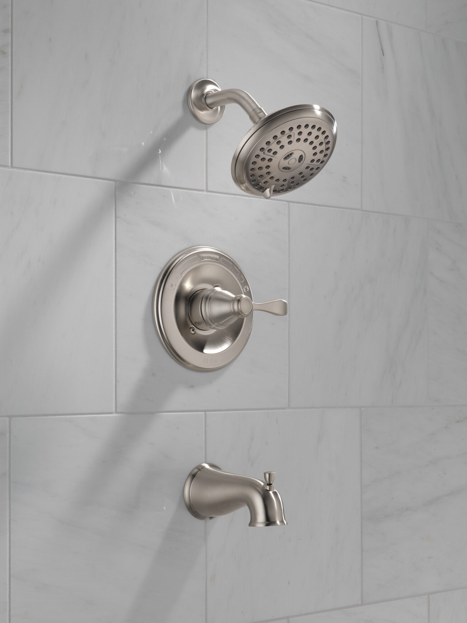 144984C-BN-A Монитор серии 14 для ванны и душа Delta Faucet Porter Матовый никель - Вид №3