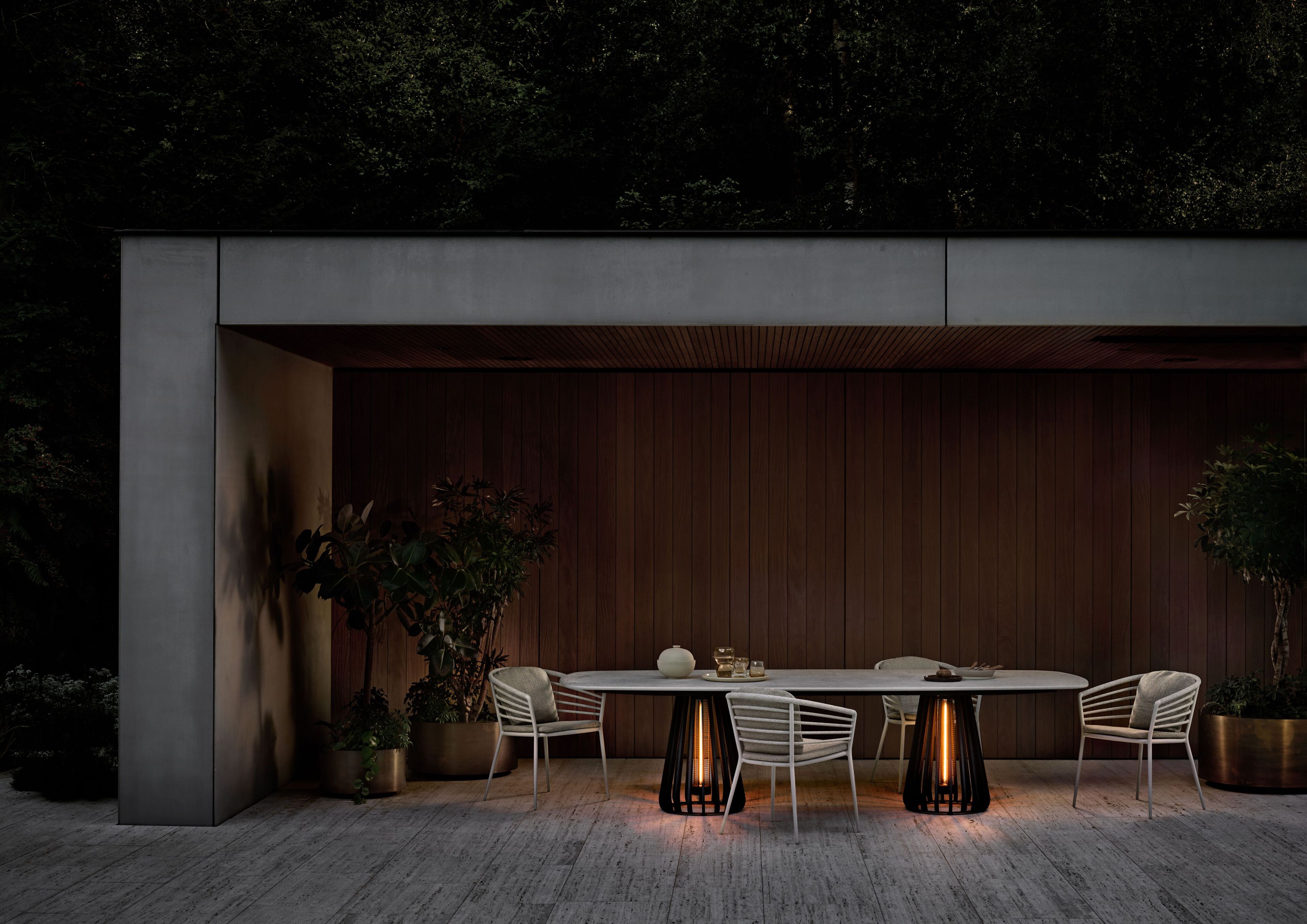 Керамический прямоугольный садовый стол Royal Botania Furniz ARCH-00084911 - Вид №6