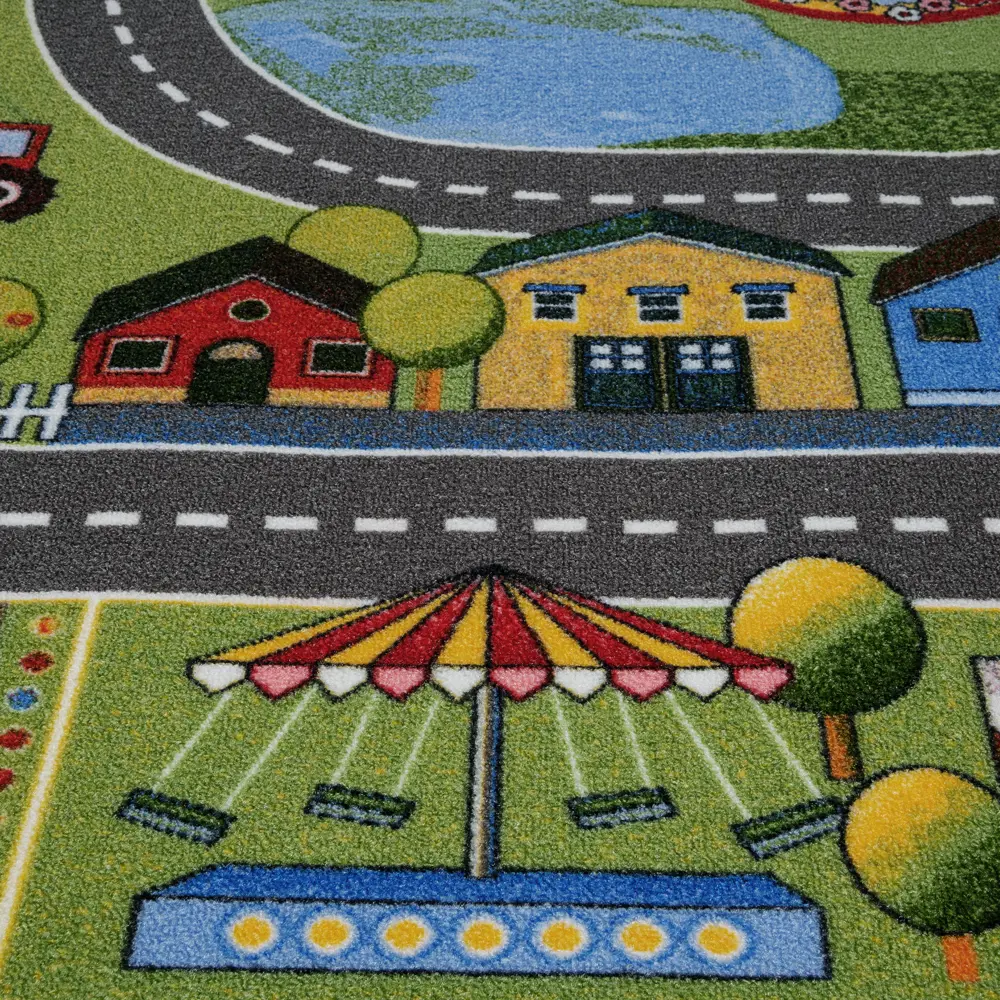 Ковер полиамид Карта города 170 150x200 см цвет мультиколор ВИТЕБСКИЕ КОВРЫ STLM-2082176 - Вид №3