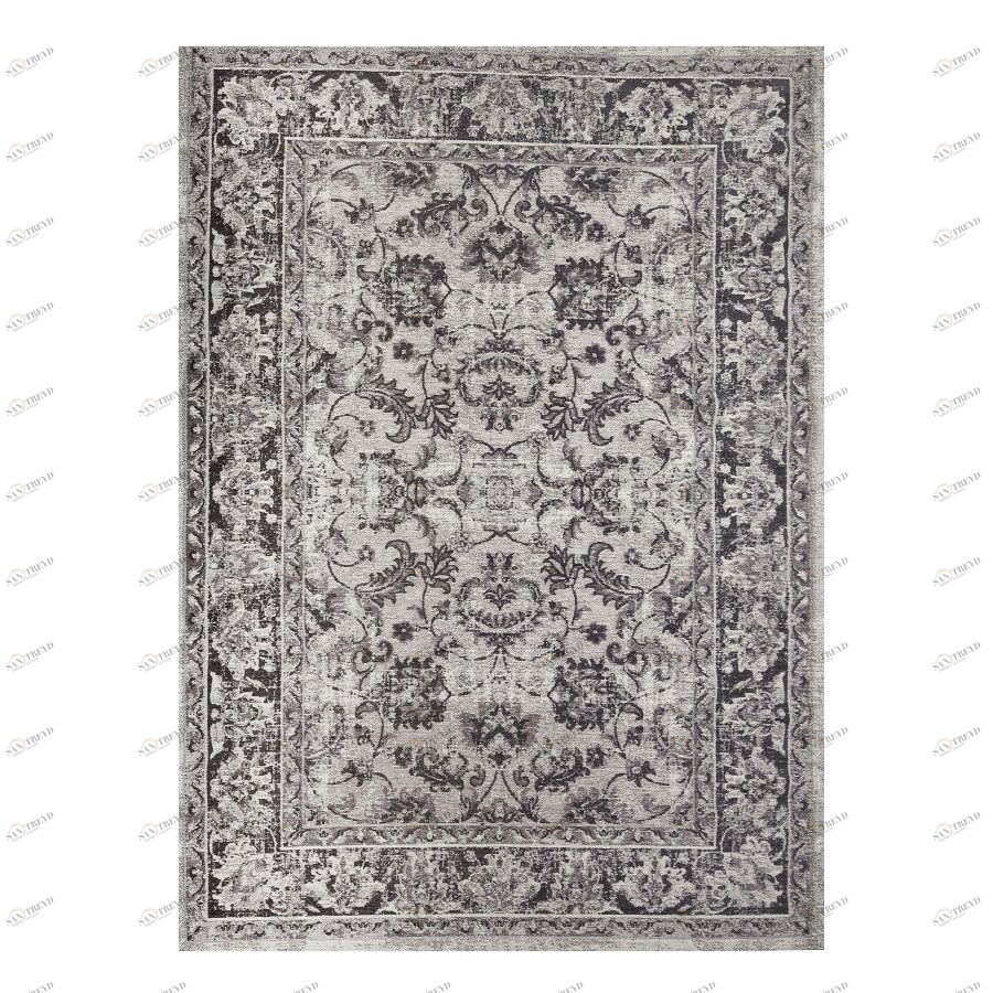 Ковер Tebriz, 160х230 см, антрацитовый Carpet Decor C1014