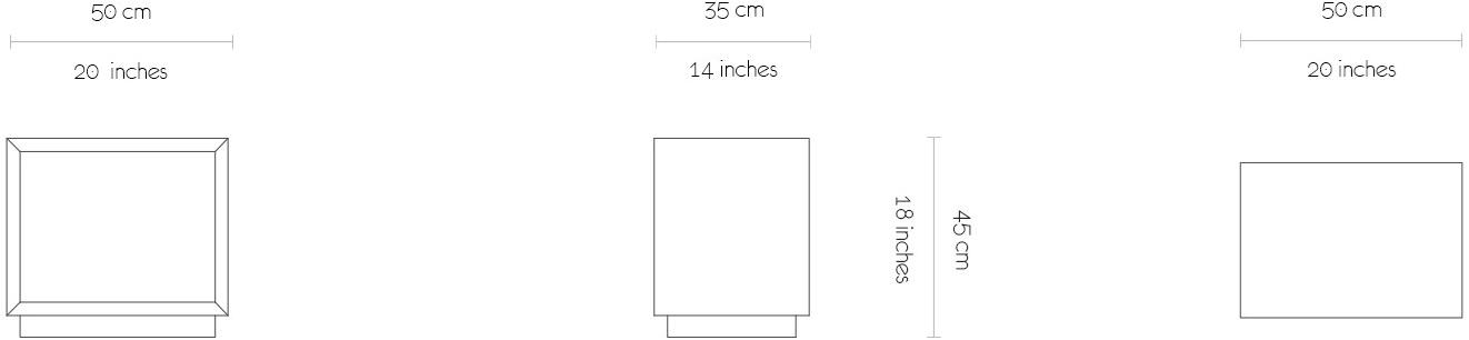 MORADA Квадратный деревянный журнальный столик Puro Puro st - Вид №3