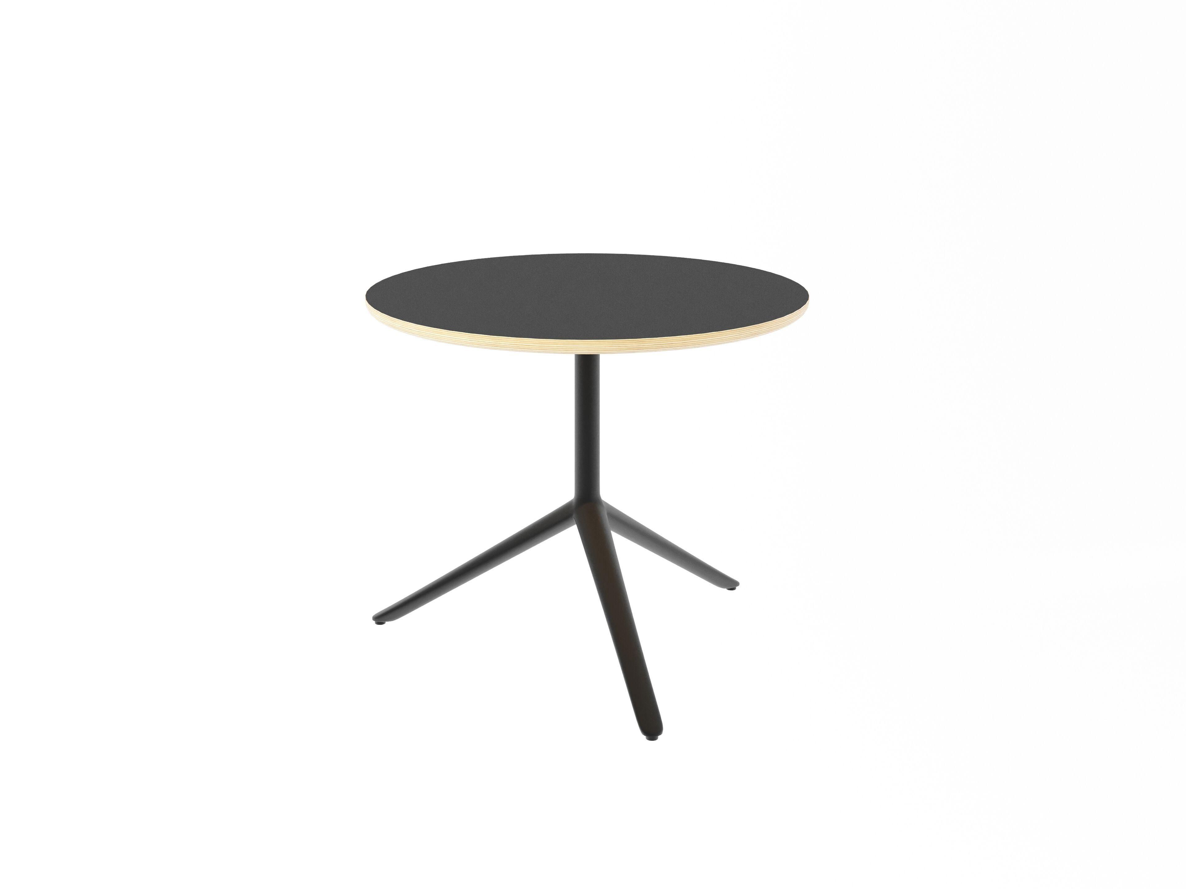 Круглый березовый журнальный столик Müller Small Living COCO ARCH-00112165