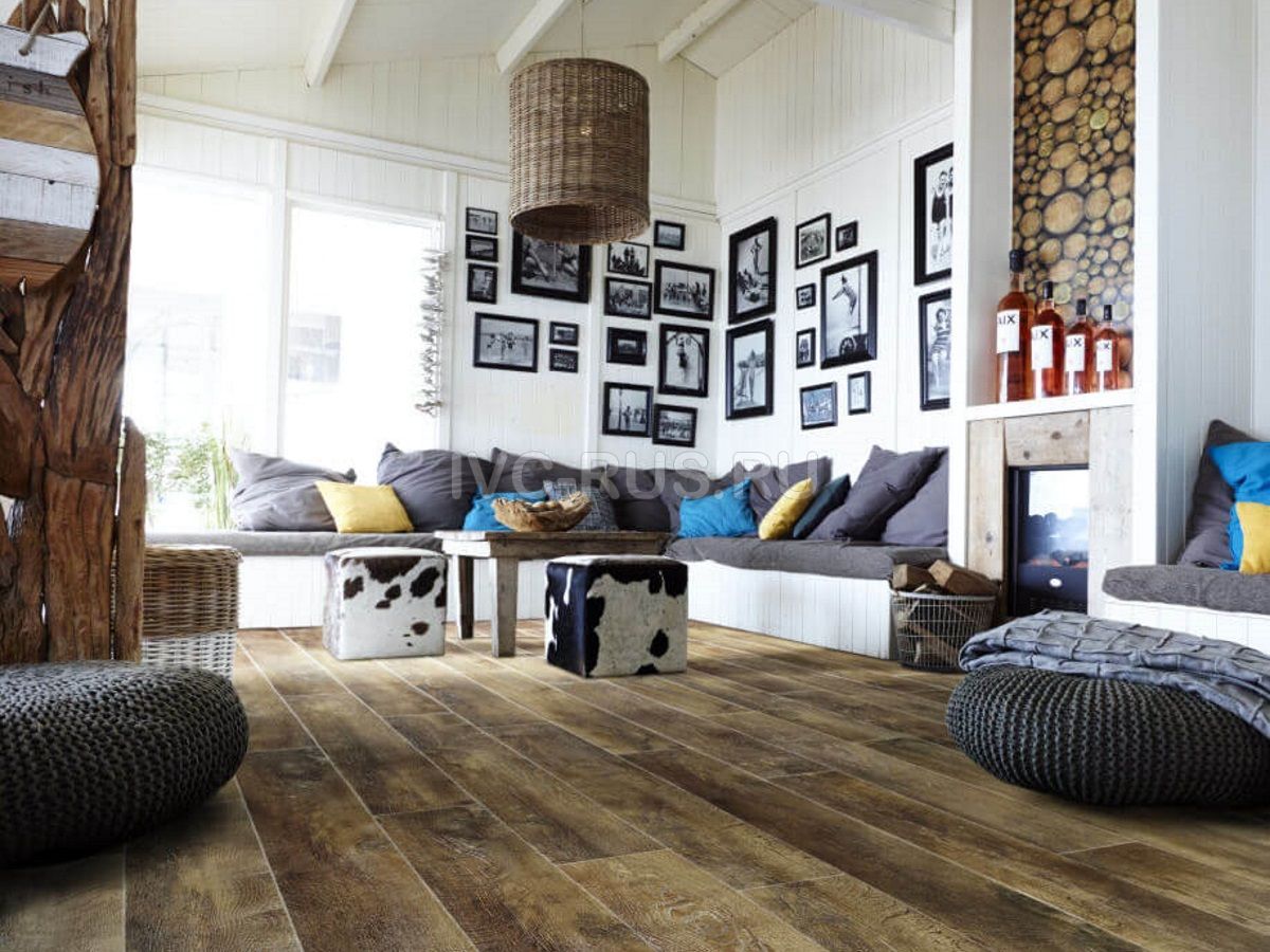 Линолеум полукоммерческий SUPER WOODLiKE - СУПЕР ВУДЛАЙК i309435 IVC-RUS  - Вид №1