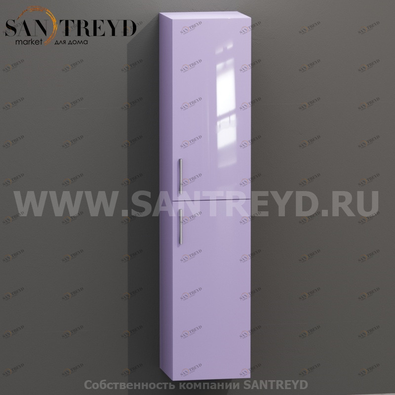 MDC052 Высокий шкаф с двумя створками 160 см фиолетовый Globo 4ALL Италия Ceramica Globo