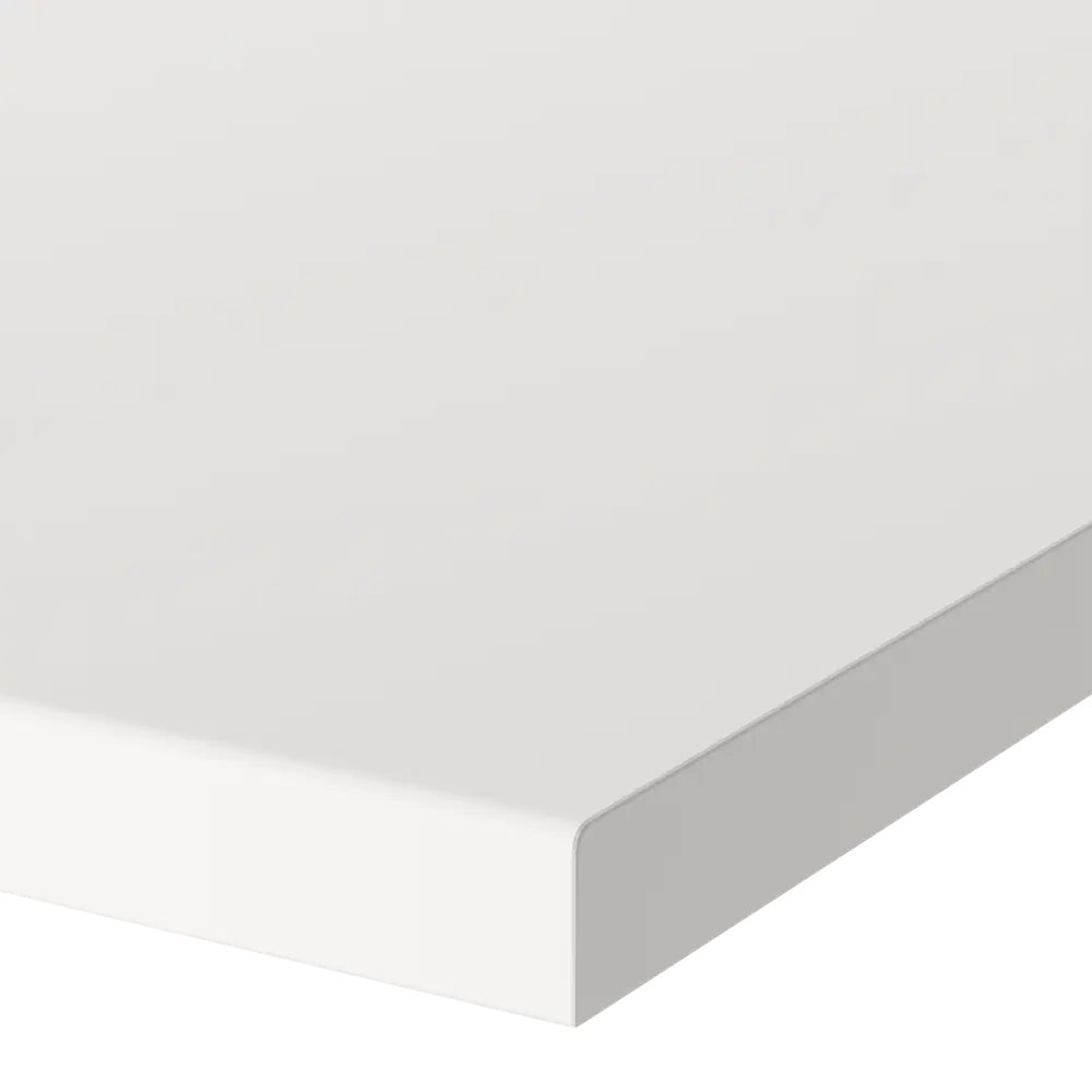 Столешница кухонная Сноу 100x100x2 см Искусственный камень цвет белый Santreyd STLM-2158089 - Вид №1