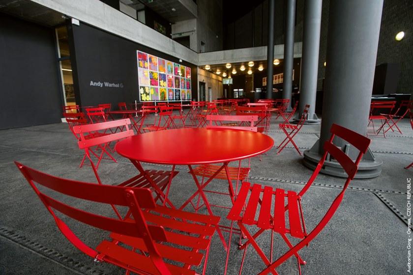 Fermob Складной круглый садовый стол из стали Bistro 0237 Bistrò - Вид №1