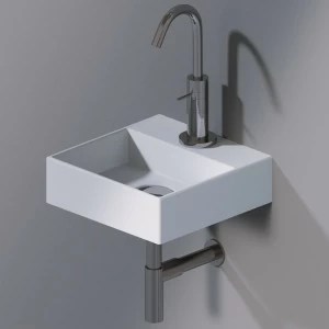 L318T0R1V1.101 Подвесная раковина настенная прямоугольная A. e T. Italia ACQUAFREDDA белая