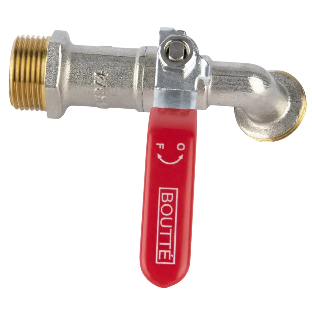 Кран садовый на 1/4 оборотов 3/4 дюйма BOUTTE STLM-2170794 - Вид №2