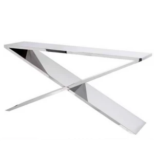 Консоль зеркальная с широкой крестообразной ножкой Metropole от Eichholtz EICHHOLTZ EICHHOLTZ 060986 Зеркальный