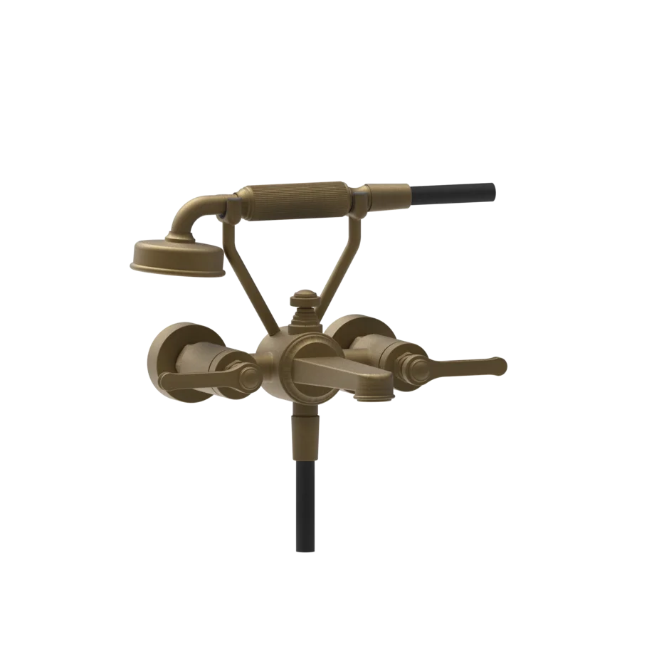 Смеситель для ванны 65113 713 Gessi Venti20 СТАРИННАЯ ЛАТУНЬ 65113713