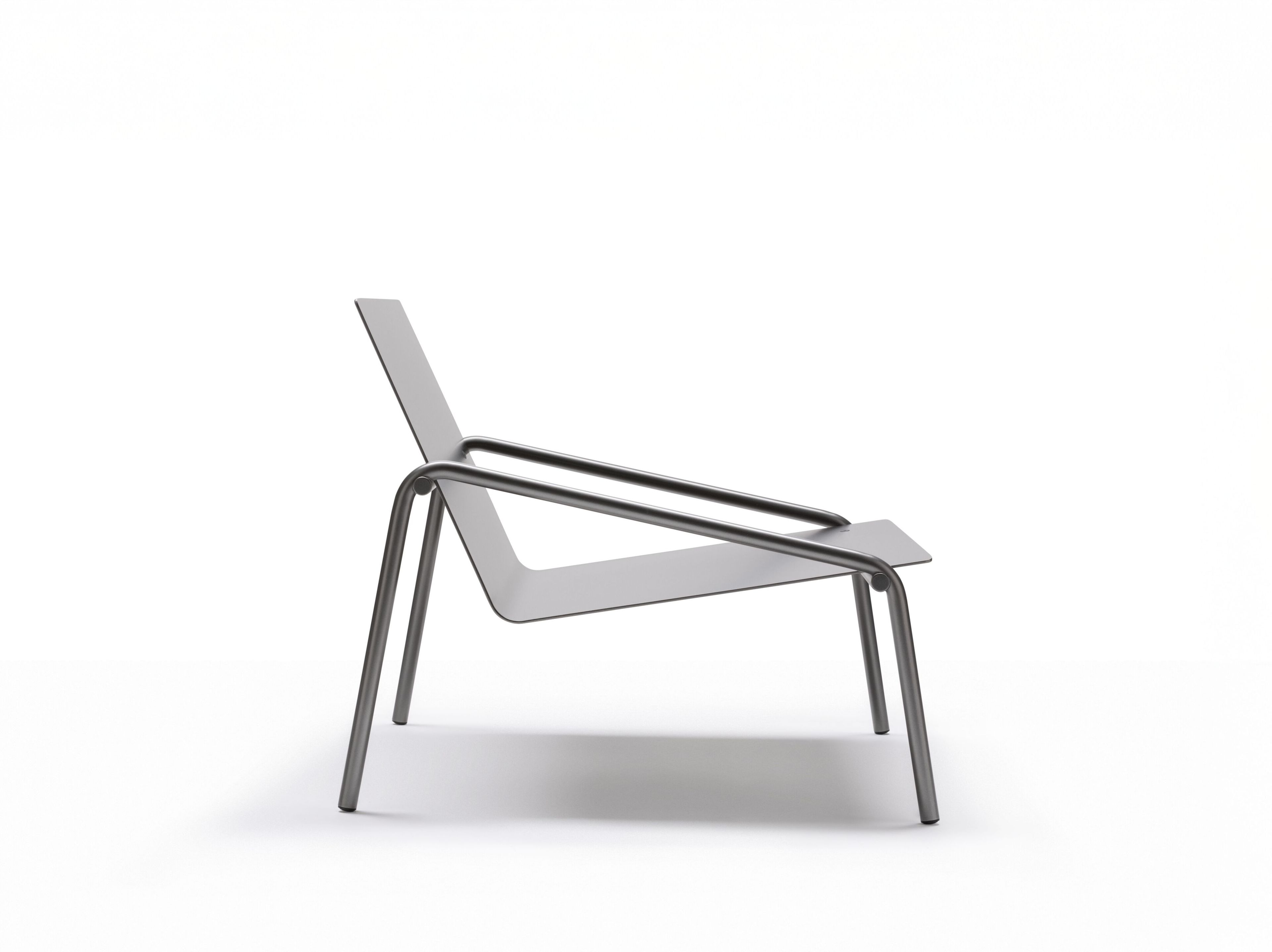 Стул для сада из листового металла Living Divani Fillet ARCH-00052631 - Вид №1