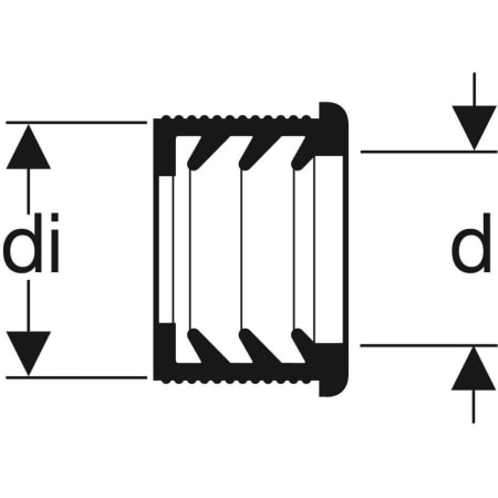 152.689.00.1 Манжета Geberit Geberit  - Вид №2