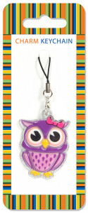 475254 Брелок "Сова" Charm Keychain