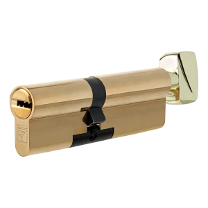 Цилиндр Apecs Premier XR-90(40/50C)-C15-G, 40x50 мм, ключ/вертушка, цвет золото 82379269 STLM-2183238