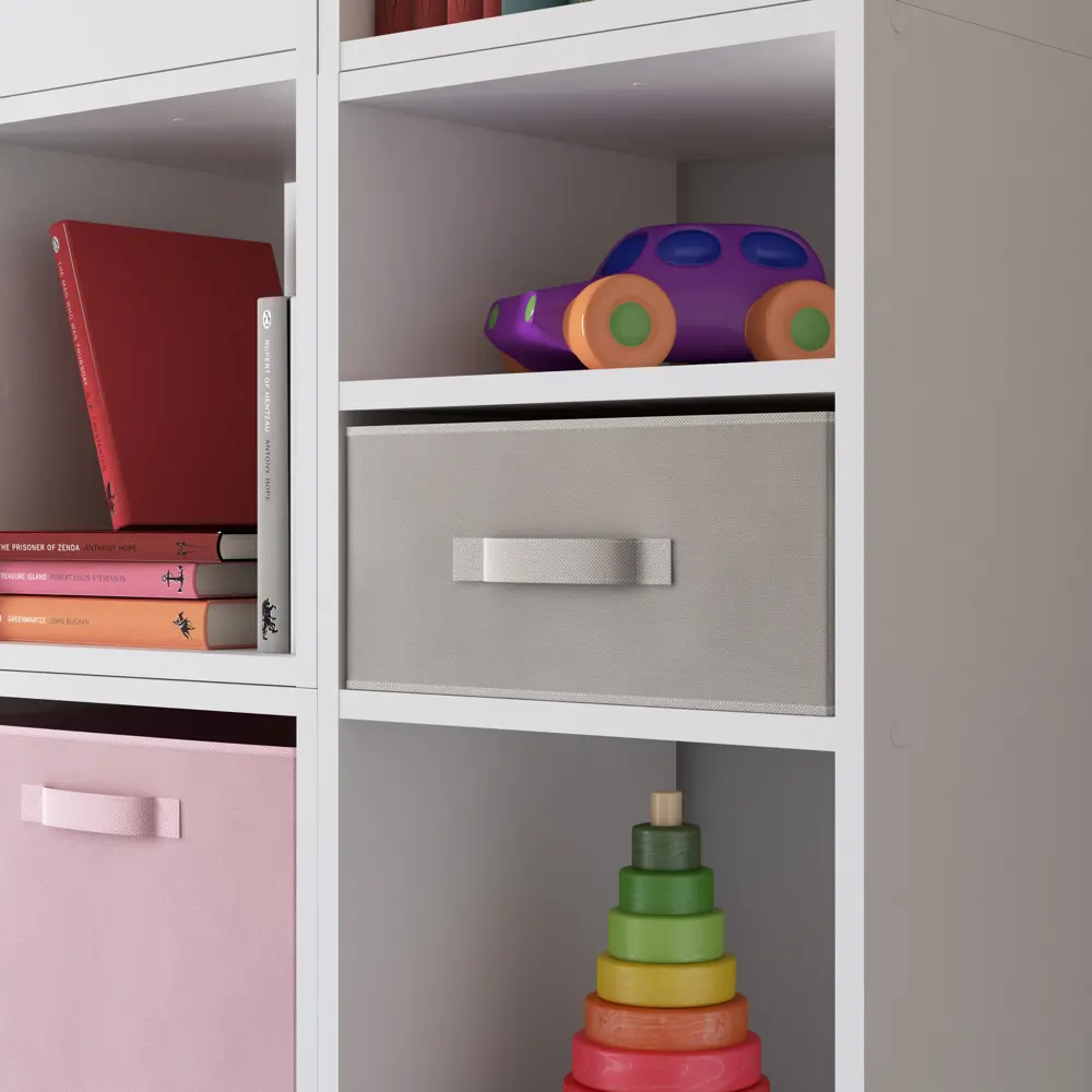 Короб Spaceo KUB Trench 15x31x31 см 14.4 л полиэстер цвет платиновый STLM-2028593 - Вид №2