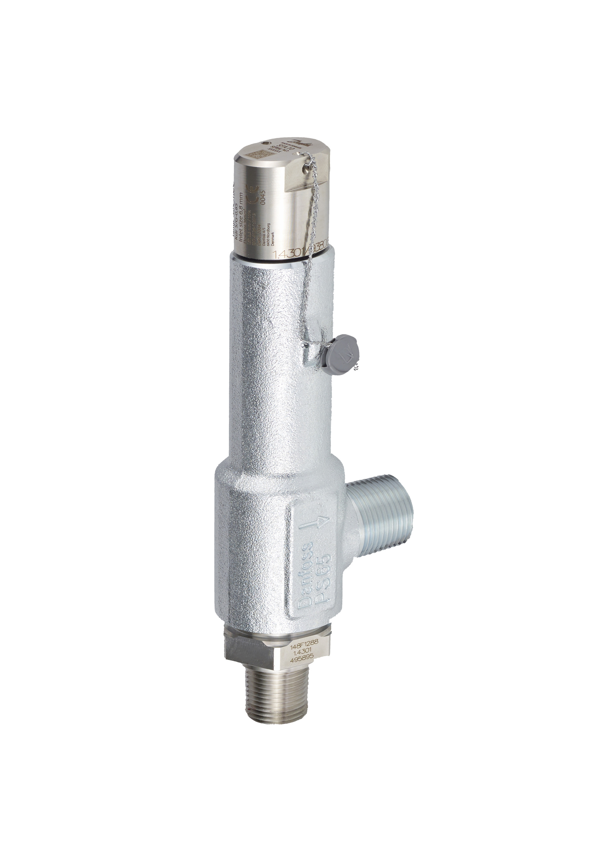 Danfoss SFA 10 — предохранительные клапаны, зависящие от противодавления с уставкой открытия 10-65 бар SFA 10H T 238 Клапан предохранительный 148F4238  - Вид №12