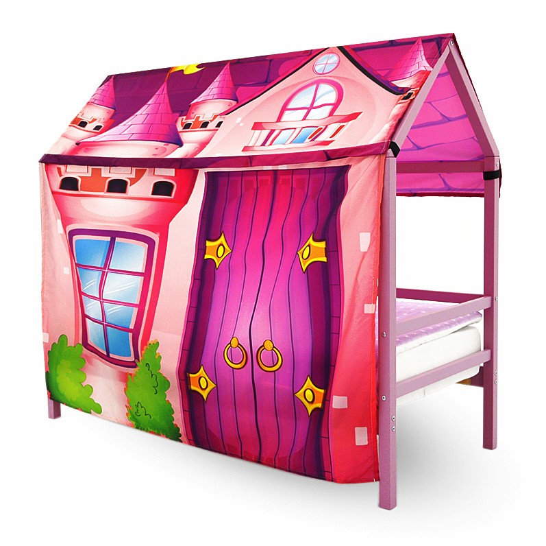 Накидка для кровати-домика Svogen игровая "Замок принцессы" БЕЛЬМАРКО  00-3873204 Розовый Santreyd  - Вид №1