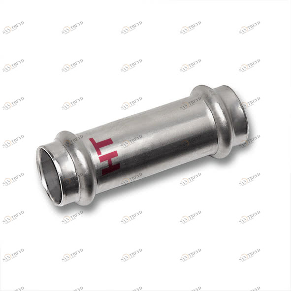 618270S15 SANHA 18270S пр.-фит. нерж., упл.фитон муфта подвижная ВПр-ВПр 15 мм 