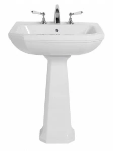 TB-AD-063 Напольная раковина стоящая овальная Traditional Bathrooms Art Deco