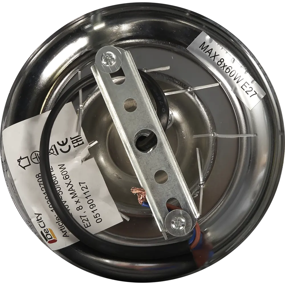 DE CITY Люстра Лацио - 8-рожковый потолочный светильник с тканевыми плафонами 82312597 STLM-0024437 - Вид №8