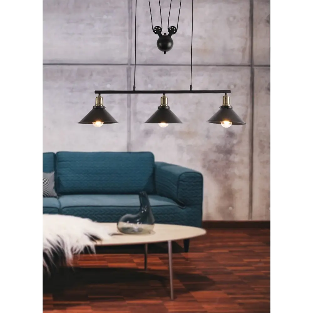 Подвесной светильник Minsk 3xE27x40 Вт Maytoni STLM-2058792 - Вид №8