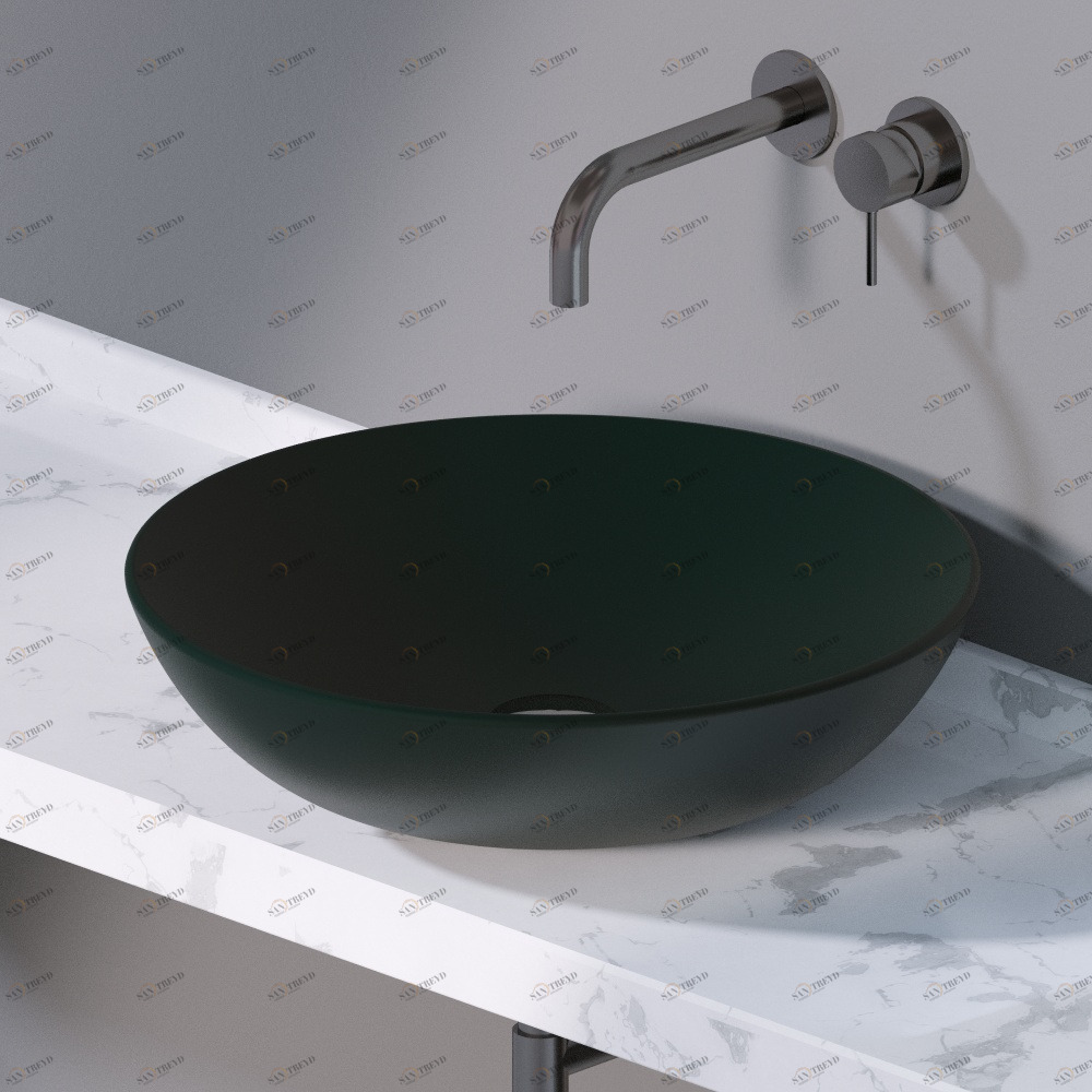 L241143 Накладная раковина на столешницу  круглая A. e T. Italia THIN AeT ITALIA